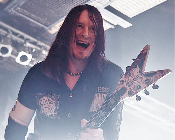 Happy Birthday Michael Amott (53) July 28th, 1969.  