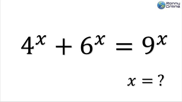 Ronny_Online's tweet photo. Ecuación Exponencial #8 | Con tres bases diferentes
https://t.co/eEW0J5Q8Xd

#matematik #calculo #VideoViral https://t.co/C5jCHG3zgk