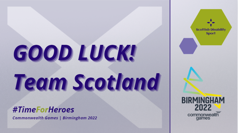 SDS_sport's tweet photo. With one day out until the opening ceremony of @birminghamcg22, we want to wish all @Team_Scotland  para athletes the best of luck for the games! You can watch the games on BBC 1, 2, 3, iPlayer and red button. Make sure you follow us for daily schedules, updates and results!🏴󠁧󠁢󠁳󠁣󠁴󠁿 https://t.co/6Y6wUR27Y8