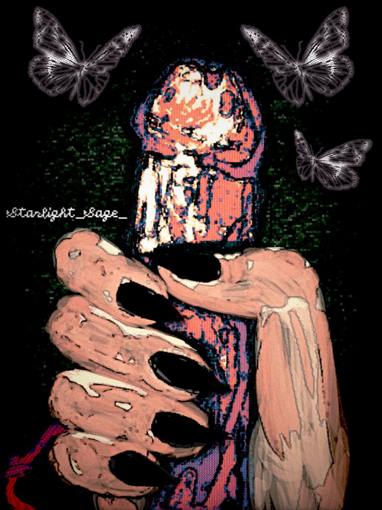 YESSSS FINALLY!! 

I did some final editing, added red string, spiritualized the butterflies, fixed some little things
 
Woo woo congrats on your first [redacted] Xie Lian 🥰
 
NSFW art below of <a href="/CATACLYSMICEVIE/">Evie: CR QJJ 📖</a>'s fic No Paths are Bound