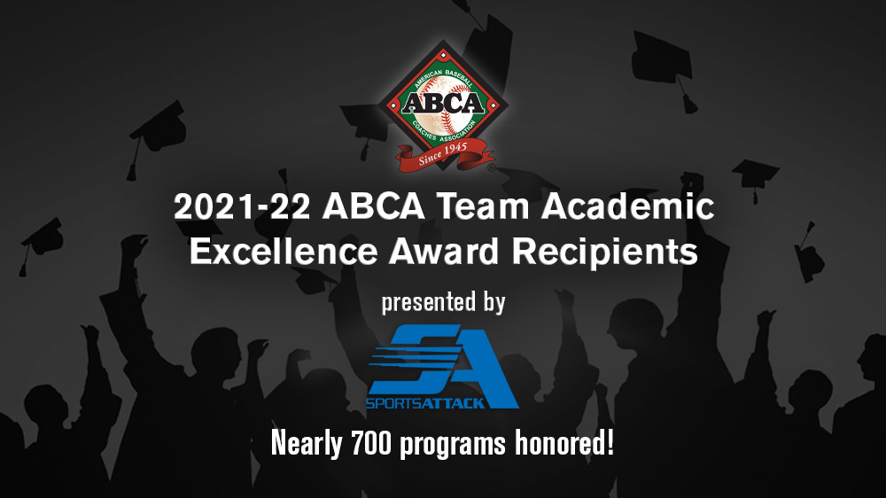ABCA (@abca1945) on Twitter photo We are proud to recognize the nearly 700 member college and high school programs from across the country that have been awarded the 2021-22 ABCA Team Academic Excellence Award presented by <a href="/Sports_Attack/">SportsAttack</a>!
See the 2021-22 honorees ⬇️
abca.org/ABCA/Awards/Ac… We are proud to recognize the nearly 700 member college and high school programs from across the country that have been awarded the 2021-22 ABCA Team Academic Excellence Award presented by <a href="/Sports_Attack/">SportsAttack</a>!
See the 2021-22 honorees ⬇️
abca.org/ABCA/Awards/Ac…
