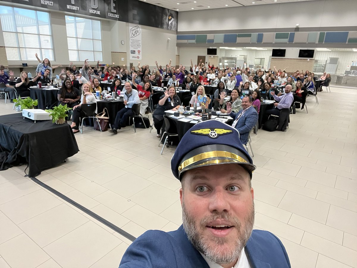 Admin Retreat 2022 has begun! Excited to be back together with all the leaders in <a href="/LamarCISD/">Lamar CISD</a>!! #LamarCISDFlight75