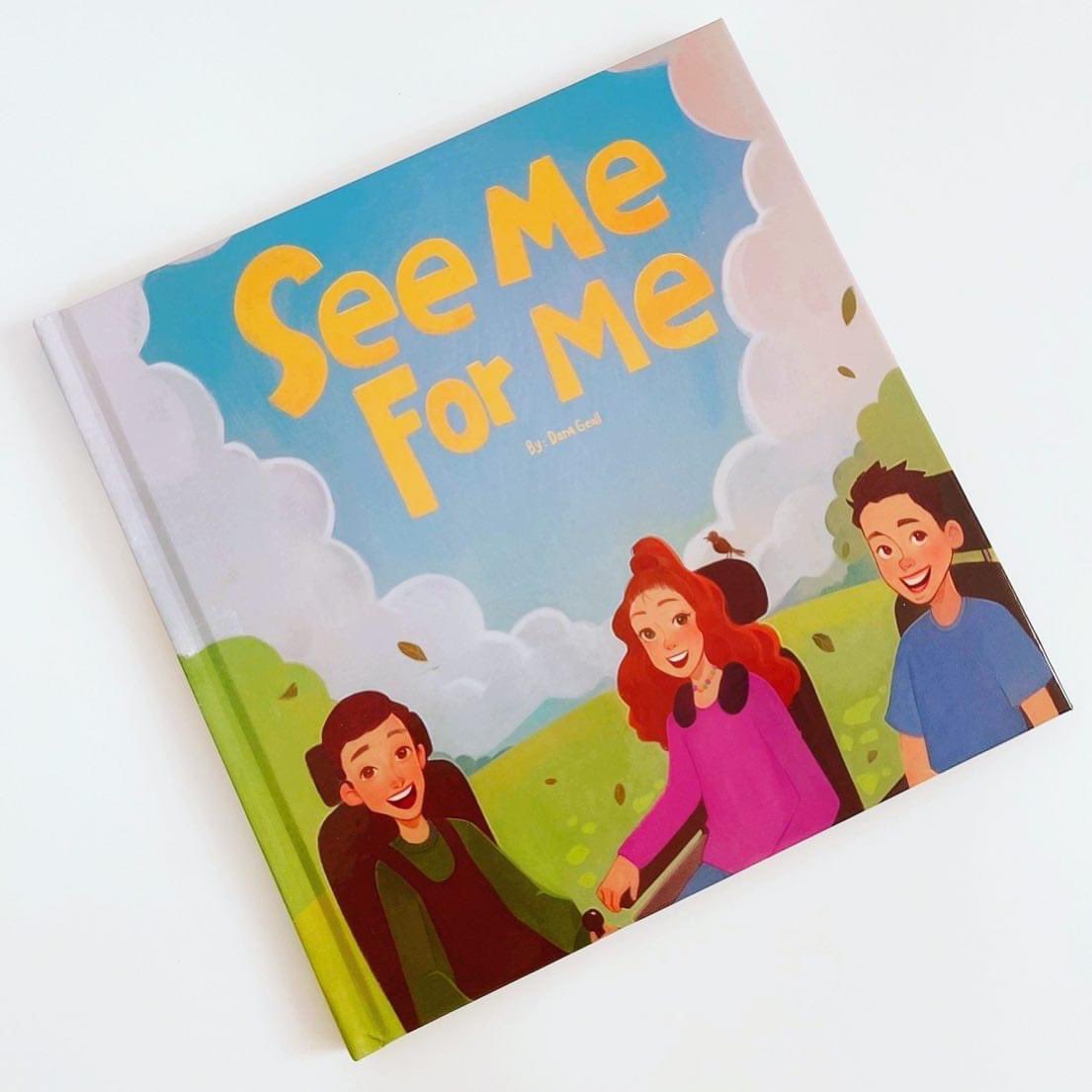 Our client, @DanaGeall was inspired by her children to write this book. The lessons of #inclusivity and empathy in “See Me for Me” are beautiful and important--we are proud to have shared dozens of copies with our clients!
#seemeforme #disability #disabilitybooks