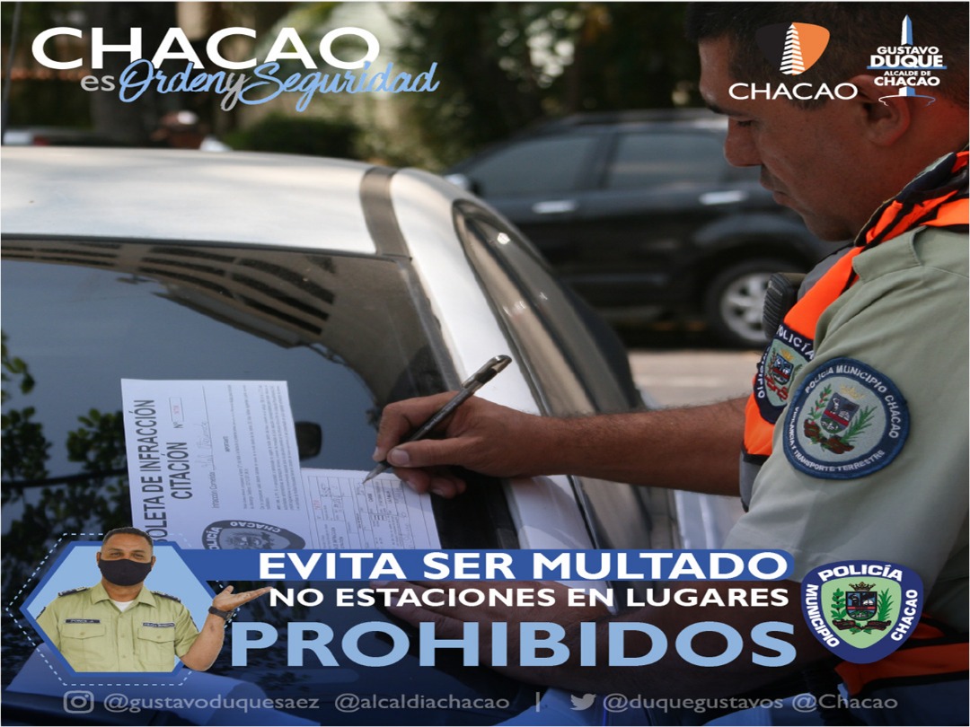 policiachacao's tweet photo. #27Jul| Estimado conductor evita las multas y ser remolcado, recuerda que está prohibido estacionar en corredores viales que están identificado con el color amarillo y las paradas pintadas de rojo en #Chacao somos #OrdenySeguridad @duquegustavoS @luisgonzalofer https://t.co/uzdHMhRtAv