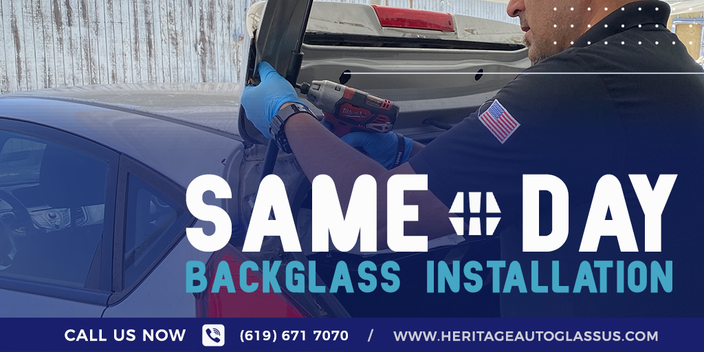 Do you need your backglass replaced today🤔? Call us now and get your auto glass ready in one hour👍

#heritageautoglass #heritagesandiego #autoglassrepair #windshieldreplace #autoglassreplacement #backglassreplacement #backglassinstallation #autoglasspros #sandiegoautoglass