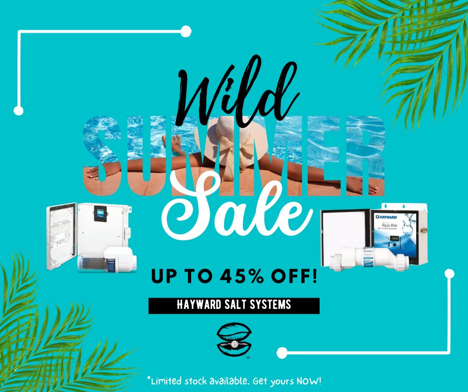 PearlPools's tweet photo. We're passing our savings onto you! Get your Hayward Salt System installed TODAY! Give us a call at (239) 217-0940 to unlock your savings! https://t.co/PpfIvQgl0f