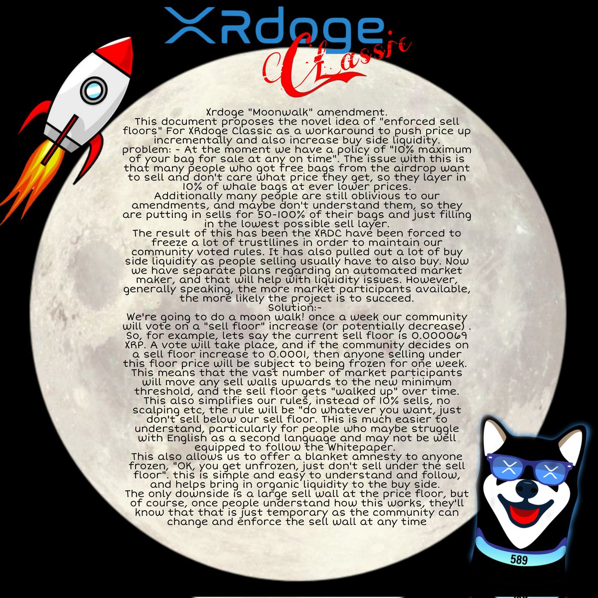 MaryJaneXRPL's tweet photo. #XRdogeClassic #MoonWalk #Promotion #Giveaway

🏆 25k $XRDC each to 4 winners

🔸Follow @XRdogeClassic @EndTheGlobe and Me.
🔸Heart &amp; Retweet
🔸Tag friends
🔸Join Discord and Vote 
https://t.co/cbaW1jAoWG

⏰48hrs https://t.co/WDYH4ZB0bm