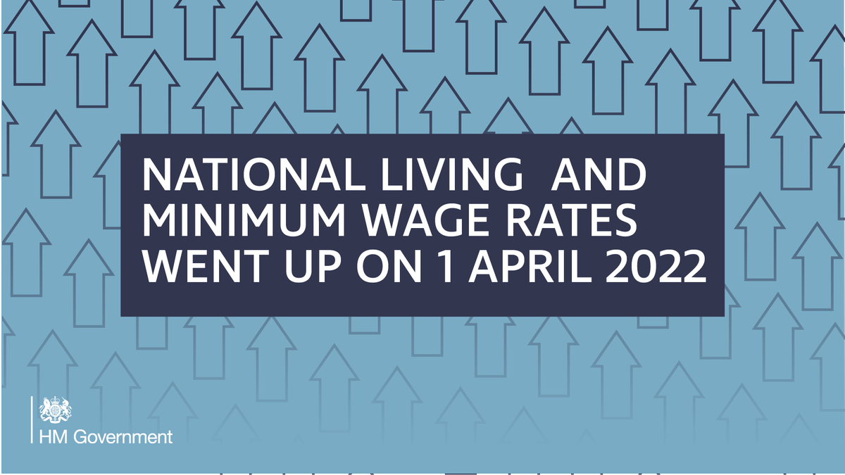 HMRCgovuk's tweet photo. Are you set to get a pay rise? 💰
National Living and Minimum Wage rates have gone up.
Not sure what your current hourly rate is?
Check your pay 👇
https://t.co/hwpiTCP39T
#CheckYourPay https://t.co/1XdL8TJ5b8