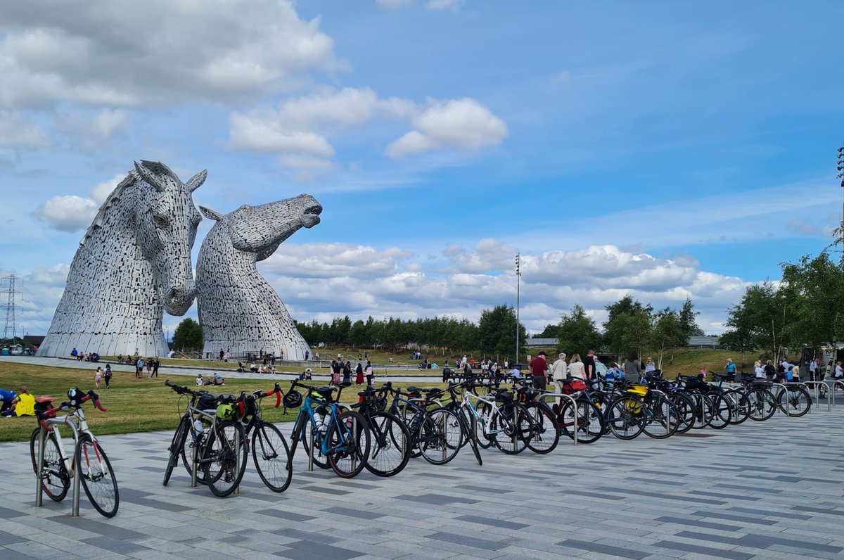 HelixFalkirk's tweet photo. Its a lovely day for a bike ride @HelixFalkirk today.
Looks like we aren't the only ones to think so.
Have you been out and about on your bikes today? π²
#TheKelpies #CycleFalkirk @VFalkirk https://t.co/cr7QO41vG5