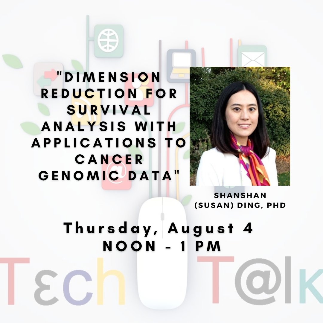 Have you attended one of #dectraccel's Tech Talks yet? These are presentations on statistical, epidemiological, and bioinformatics methods &amp;how they can be applied to #medicalresearch studies. Join us 8/4! loom.ly/d2z5V1E