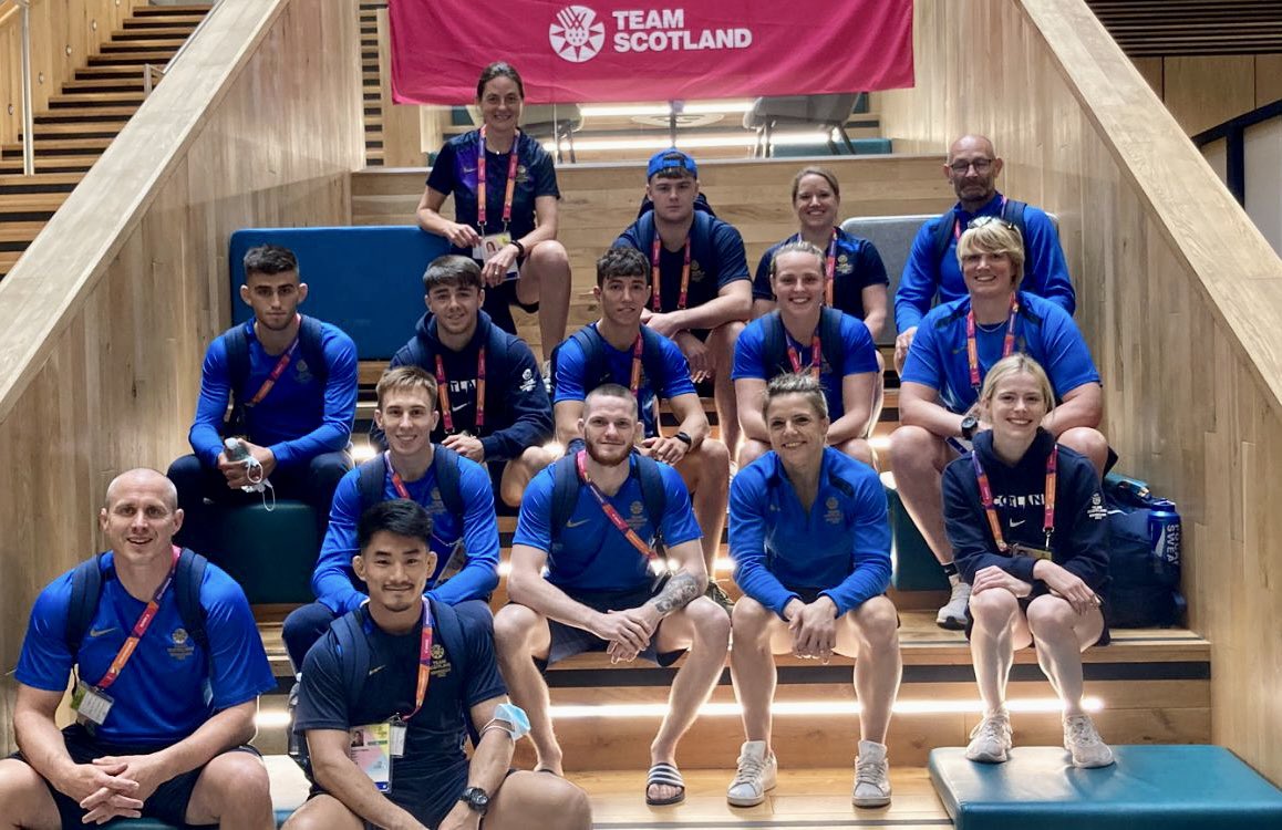 Birmingham 2022 | 🏴󠁧󠁢󠁳󠁣󠁴󠁿🥋The Team have arrived and are settling into their home for the next couple of weeks!