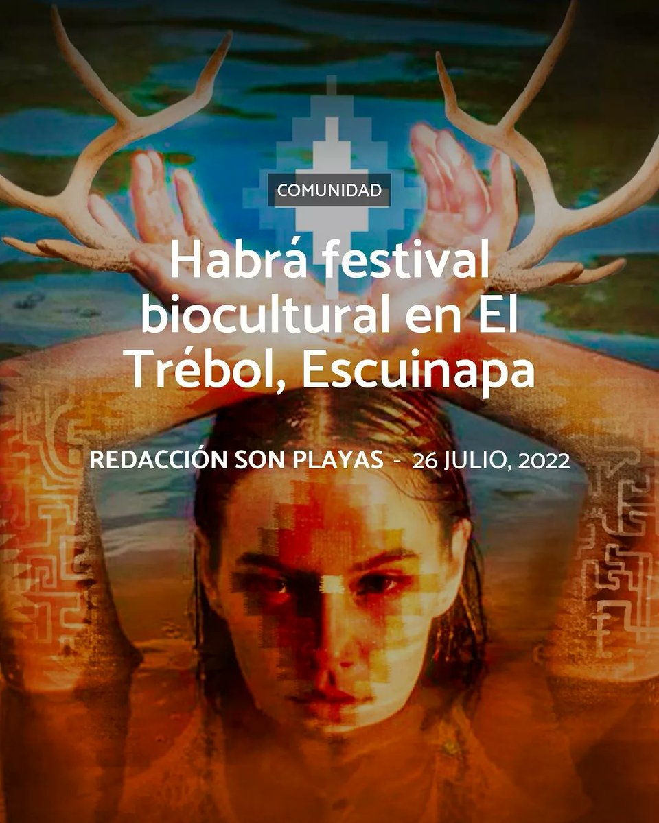 El próximo sábado 30 de julio se realizará una intervención de arte interdisciplinar en la comunidad indígena tepehuana El Trébol, Escuinapa, Sinaloa...