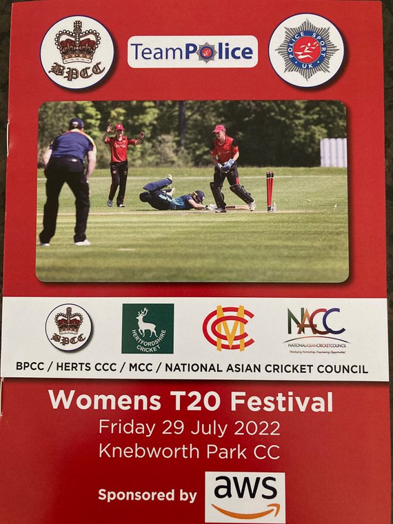 British Police Cricket Club tweet media