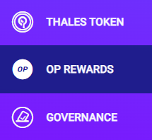 And so it continues! 💪

Today we are adding $OP rewards for:
1) Gamified THALES staking
2) AMM trading incentives (buying UP, DOWN, IN or OUT tokens)

👀 650,000 OP tokens to be distributed among these initiatives + LP staking (quoted tweet)

All the info thalesmarket.medium.com/thales-op-rewa…