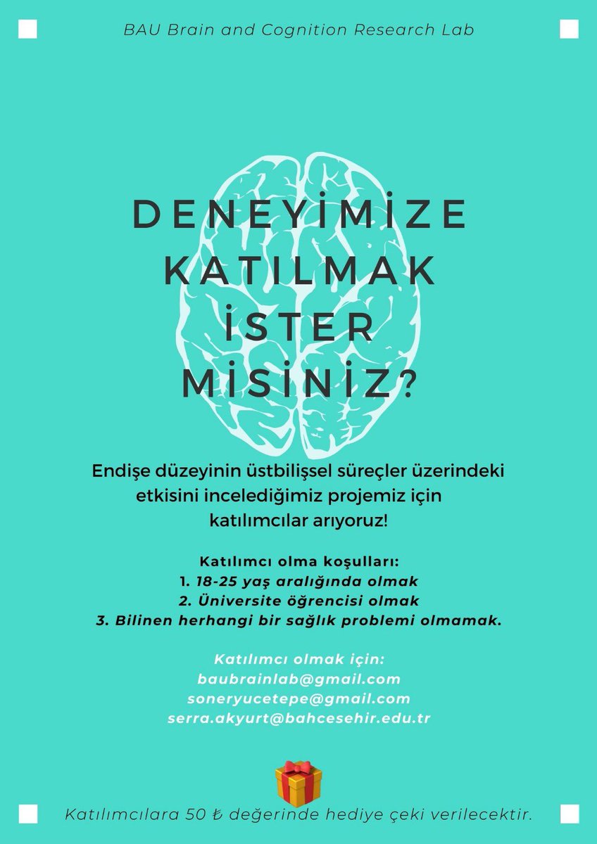 baubrainlab's tweet photo. Laboratuvarımızda yürüttüğümüz projeye kriterleri uyan gönüllü herkesi bekliyoruz. Bilime destek olmaya tam gaz devam! 🌞 https://t.co/ruv7990wVW