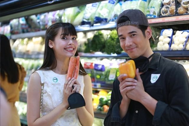 EternalYaya's tweet photo. Adorable KhaoKla &amp; SaiKhim 
#คือเธอep3 https://t.co/ZJHcu0WaK7