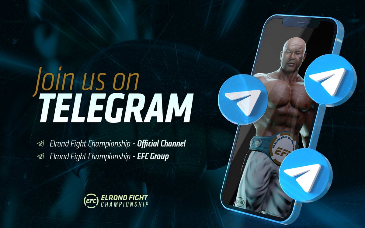 PloxionVerse's tweet photo. We have officially opened our EFC Telegram group.

This will be a group to share news and daily updates.

We would love to see your participation 😏🥊

Join here and invite your friends 👇

https://t.co/GCp7vsA8BL
https://t.co/P7AyjYM4pM

#Web3 #ElrondCommunity #ElrondNFT #NFT https://t.co/KYc5kj6ELx