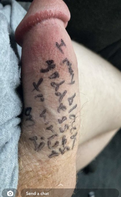 I love white boys who simp for me. Don&rsquo;t ask just do. I made him write on his dick             &ldquo;Barbie