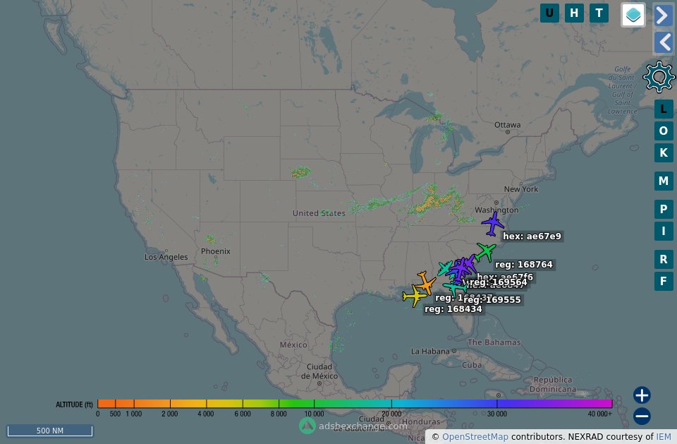 TheIntelFrog's tweet photo. At least 8 Maritime patrol aircraft are up at 1430z.
P3s
#AD1D71
P8s
#AE5F4D #AE67F6 #AE67E9
#AE6847 #AE5F44 #AE4EC9
#AE4EBB https://t.co/BaMUH319Ti