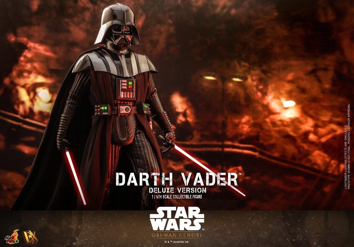 yak_face's tweet image. Hot Toys 1:6 Scale Darth Vader (Obi-Wan Kenobi) Revealed #hottoys #starwars #darthvader #obiwankenobi