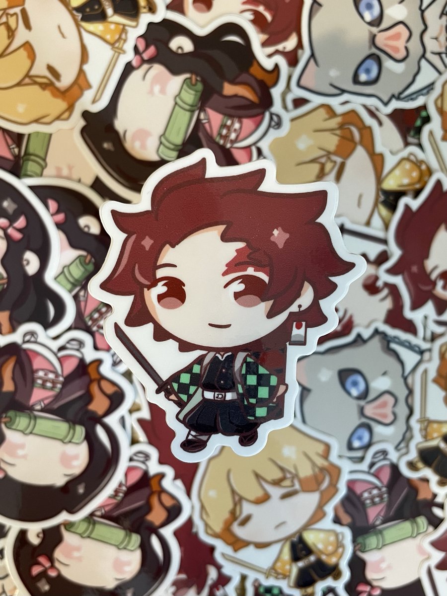 epikarii's tweet photo. My store has re-opened with all my con leftovers! Lots of acrylic charms, pins, and stickers available! Link is below https://t.co/6zNP88N8KV