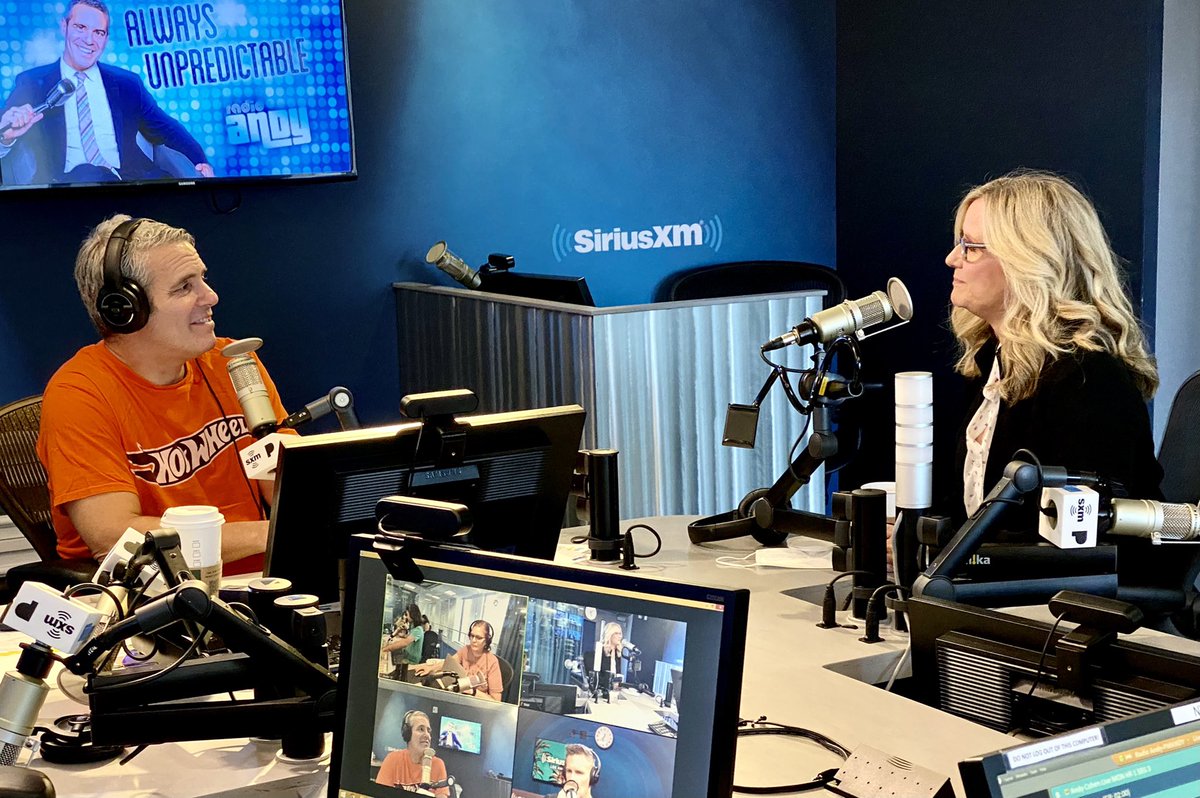 Getting deep midweek with @BonnieHunt_real & @Andy #AndyCohenLive