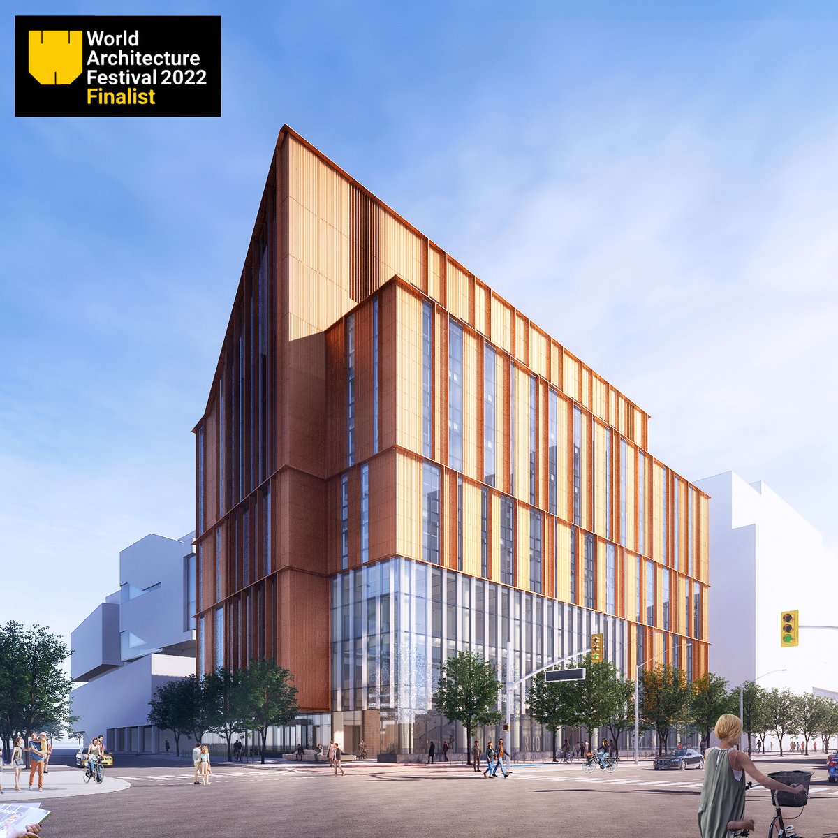 moriyamateshima's tweet photo. Limberlost Place at @gbcollege has been shortlisted in the 2022 @worldarchfest Awards, Future Projects – Education category! We are thrilled to share this accomplishment with @actonostry &amp; cannot wait to present this sustainable project.
https://t.co/7mvuMYY9rY #WAF22 #mtarch https://t.co/LG7j6Bv7FA