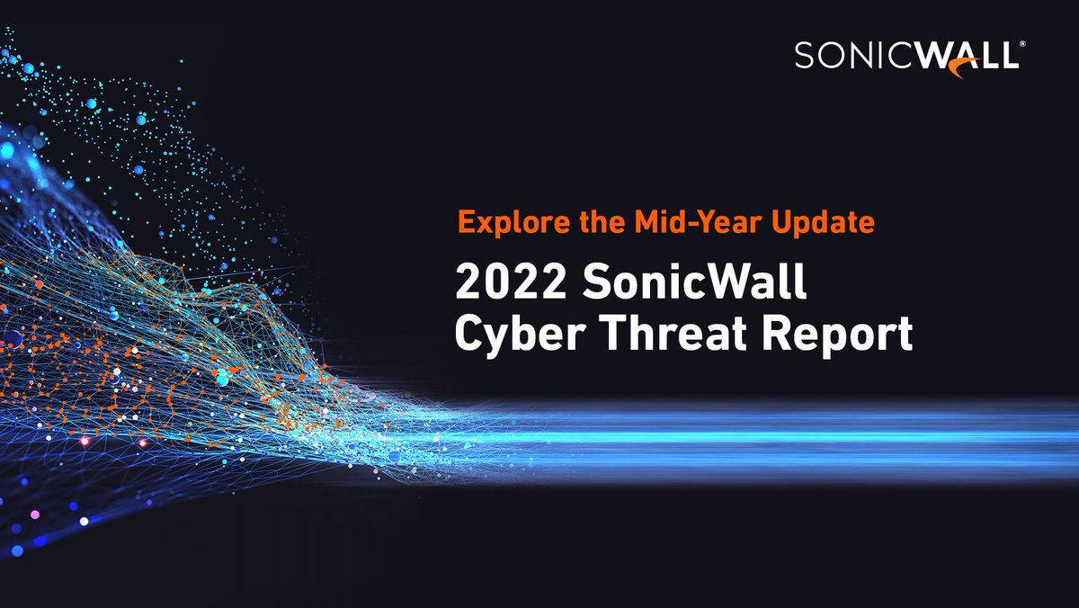 Using data from the mid-year update to the 2022 SonicWall Cyber Threat Report, <a href="/TheRegister/">The Register</a> talks with SonicWall CEO <a href="/ConnerBill/">Bill Conner</a> about factors influencing the decline in #ransomware attacks and how we must stay protected and ready for a rebound. bit.ly/3zvQfl7