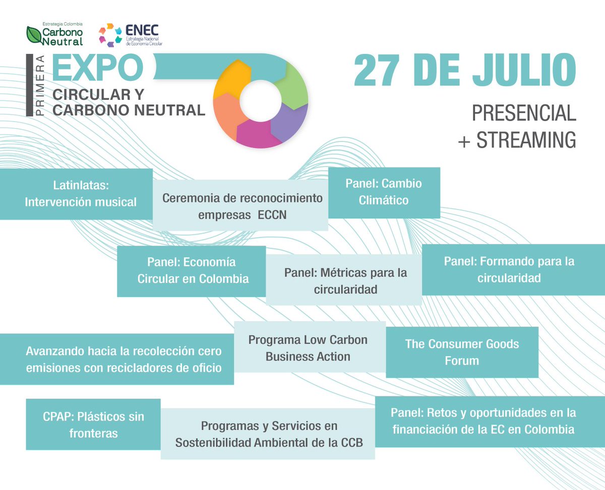 BIOFIX2's tweet image. #Biofix es un aliado para medir, gestionar y acompañar a las empresas hasta obtener su certificación de carbono neutro.🖐️Hoy nuestro equipo participa en #ExpoCircularYCarbonoNeutral, un encuentro para concretar alianzas de economía Circular y Carbono Neutral. 🍃