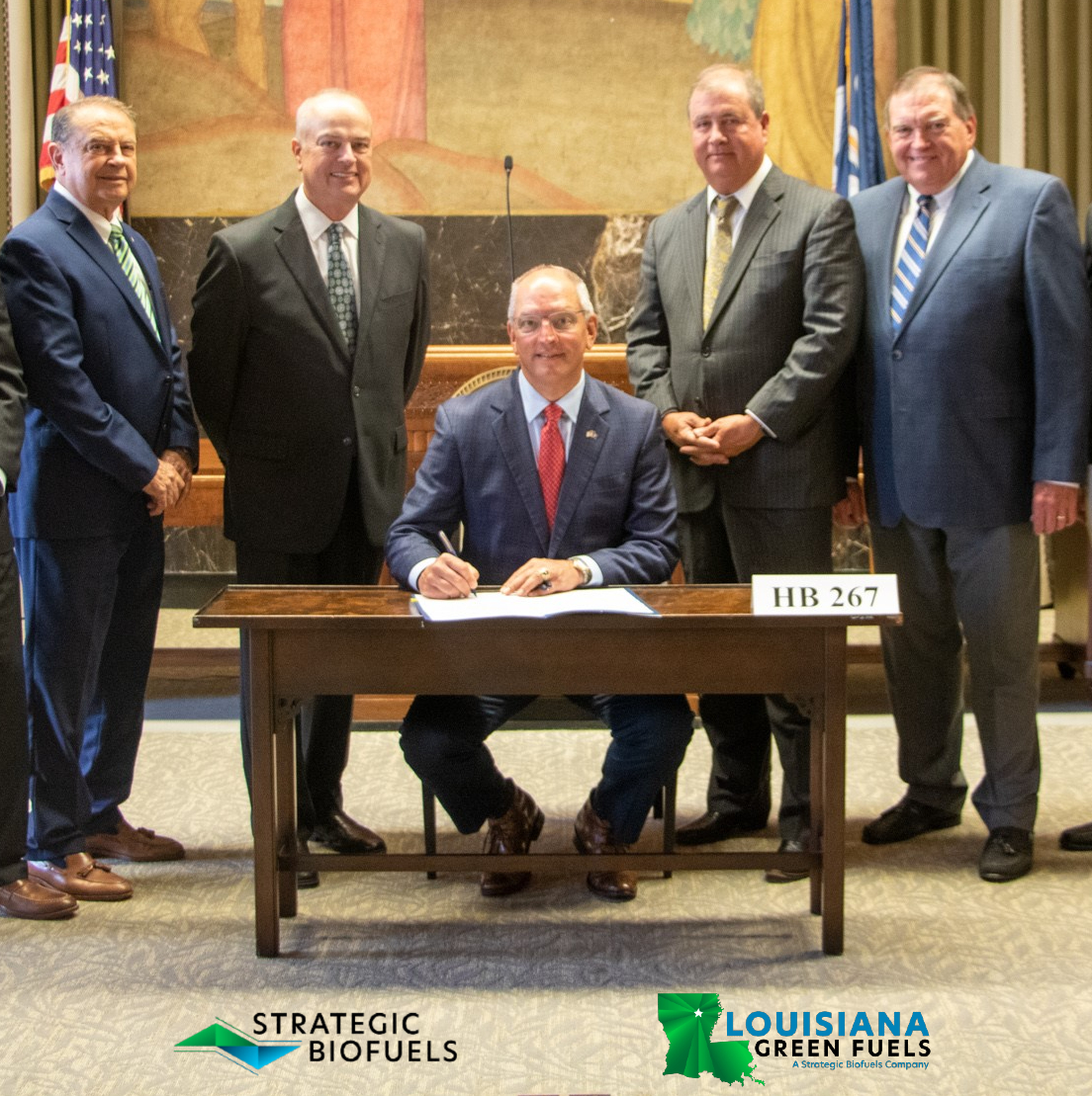 StrategicBFuels's tweet photo. Announcement: The State of Louisiana bolster its nation leading carbon capture and sequestration (CCS) legislation with provisions that provide carbon dioxide (CO2) reservoir storage security for projects in Caldwell Parish, the site of our @LAGreenFuels https://t.co/jQSRCZQkr6 https://t.co/EFTP94evYP