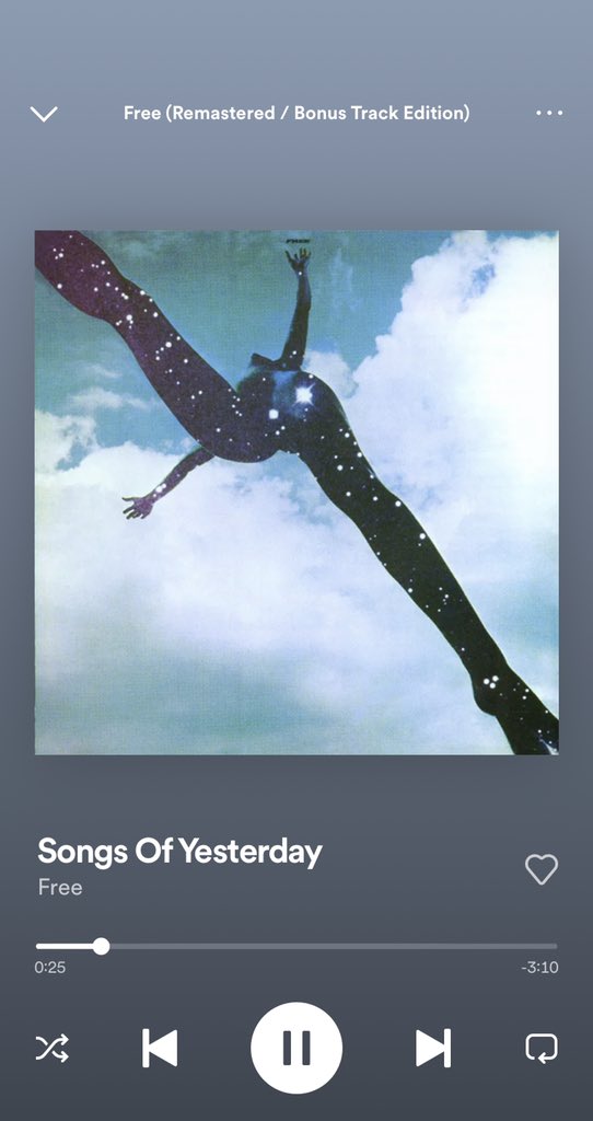 ktbanquet's tweet photo. 1番好きな曲。
全ての楽器がツボ。このメンバーでないと出せない音。
#free
#songsofyesterday https://t.co/ZrvSJmCwCK