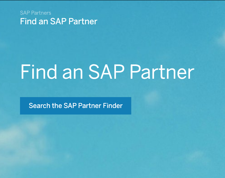 The #SAPPartner Finder tool is designed to help you become a best-run business.

Search through thousands of #SAPPartners that have the experience to help meet your unique needs: bit.ly/3yCbOyS

#IntelligentEnterprise #DigitalTransformation #Innovation #S4HANA #cloud