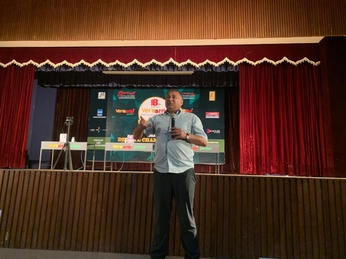 MandothPrakash's tweet photo. In Verbattle Debate Championship Karnataka 2022, Juniors A Big Competition / Platform For Children &amp; Youth To Participate &amp; Debate #Realissues #RealDebate Enjoyed Competition &amp; Debate, Students Were At Their Best. #Communication #PersonalityDevelopment  #LearningAndDevlopment 2/2 https://t.co/I9FvG44CkC