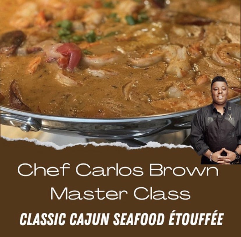 C3Chef's tweet image. Take a Master Class direct from Chef Carlos Brown. Send an inquiry through chefcarlosbrown.com
