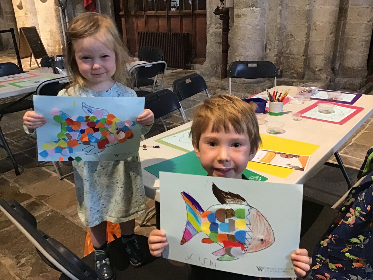 WinCathedral's tweet photo. The Children’s Summer Activities session on Monday was a hit 🐟

Have you booked your place for next Monday? The theme will be monkeys 🐒

£3pp, more info: https://t.co/BVg3hFbHxT https://t.co/vVgp6v40j6