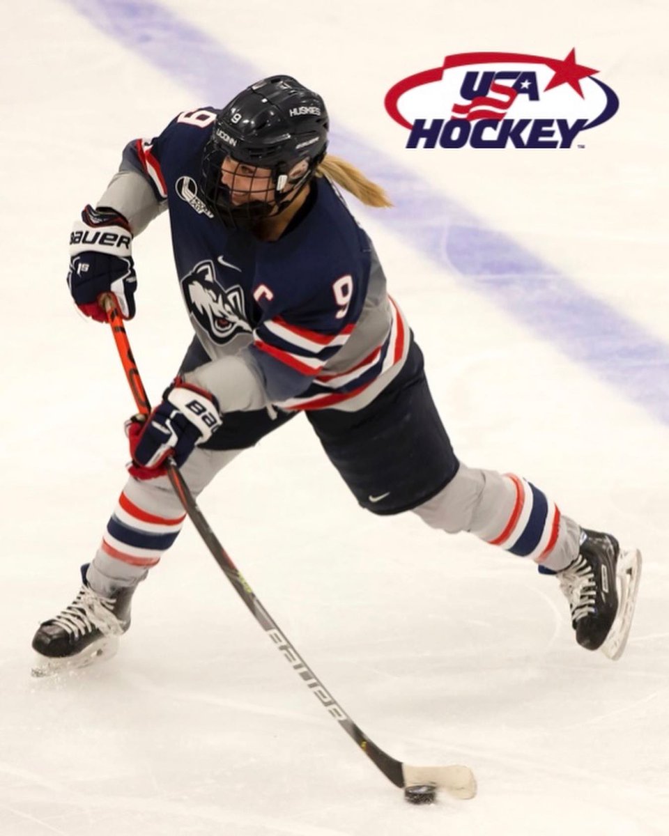 UConnWHOC's tweet photo. More Snods news‼️ Congrats to  @nataliesnod9 on being invited to the 2022 @usahockey Women’s National Festival in August!! 🇺🇸🏒 https://t.co/6pQEzdSrVw