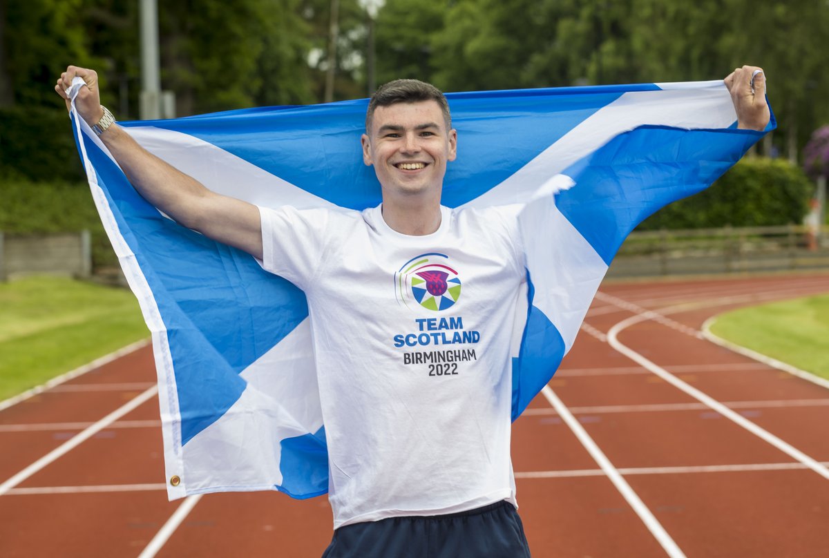 PDE_Sport's tweet photo. Sprinter Ross Paterson aiming to do himself and Paisley proud at Commonwealth Games

[ @PandaRoss_1998 - @scotathletics ]

https://t.co/zUXUjNxDuV https://t.co/e3HeFdaDUT