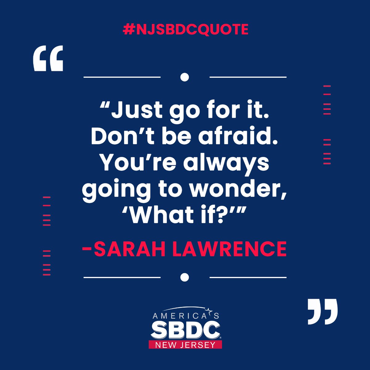 NJSBDC tweet picture