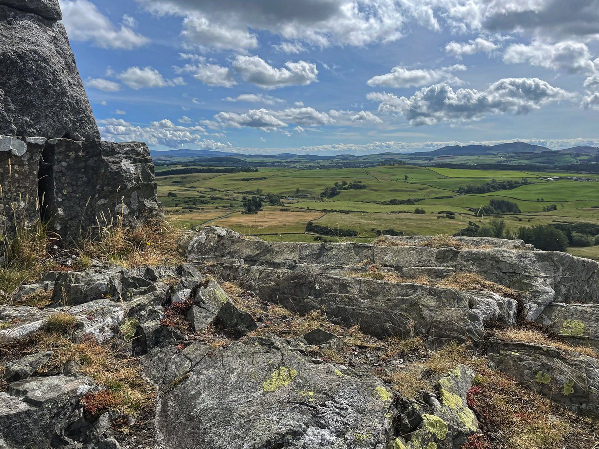 Rock, landscape and sky at Barstobrick. #dumfriesandgallowaylifemagazine #dumfriesgalloway