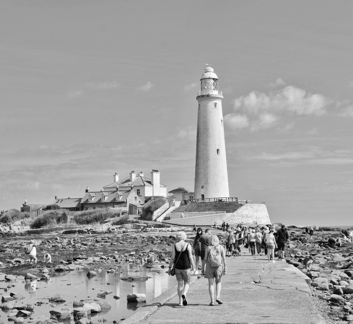 Lighthouse #stmaryslighthouse #lighthouse #blackandwhitephotography #blackandwhitephoto #blackandwhite #photo #photooftheday #photography #photographer