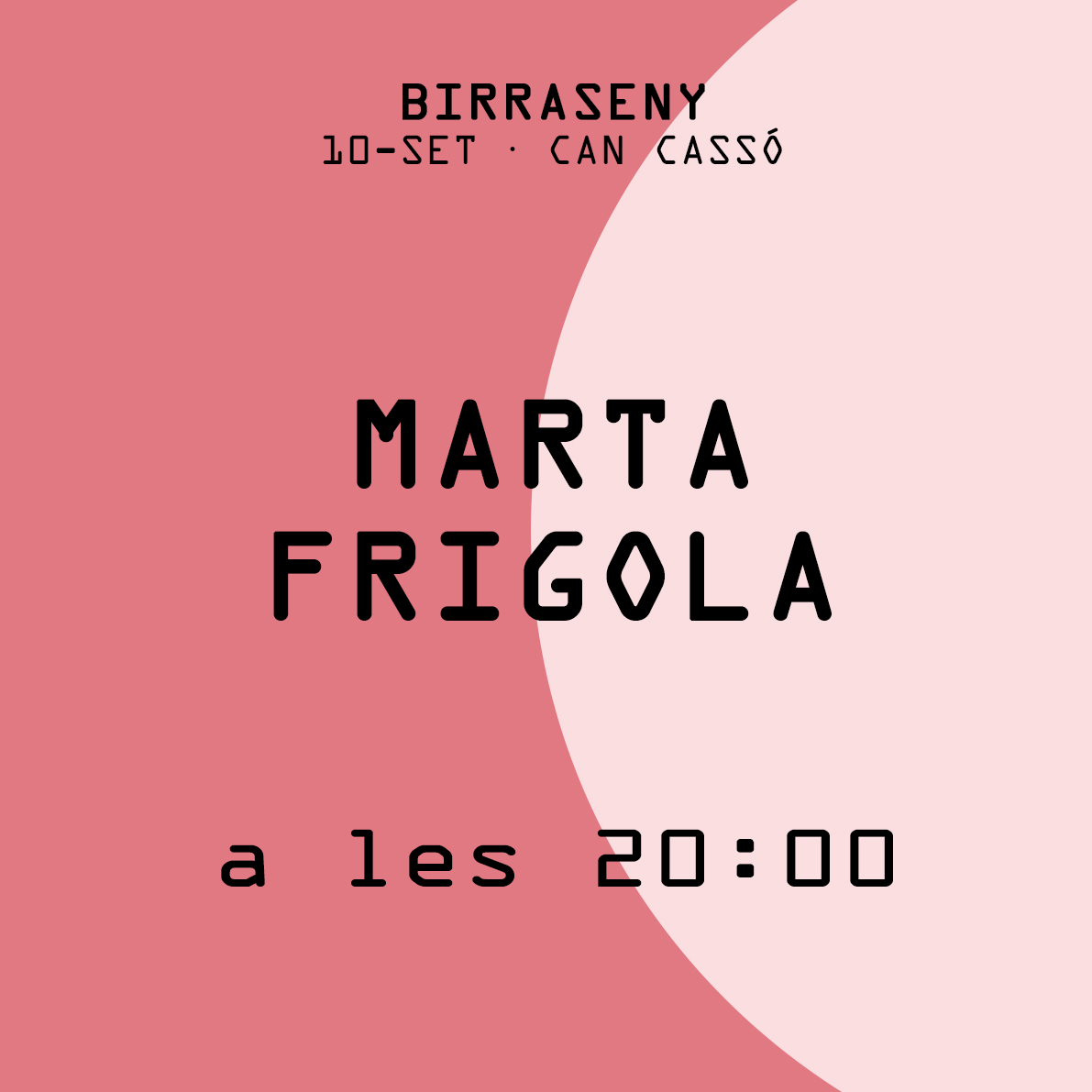 ACTritoMontseny's tweet photo. 🎶 Marta Frigola és autodidacta, toca la guitarra i canta. 🎸Influenciada per artistes com Patti Smith, Bob Dylan o Nina Simone, entre d'altres, fa versions i temes originals en format acústic. 🤘️El seu objectiu és gaudir i fer gaudir de la música. No te la perdis al Birraseny! https://t.co/H5QsicdQDl
