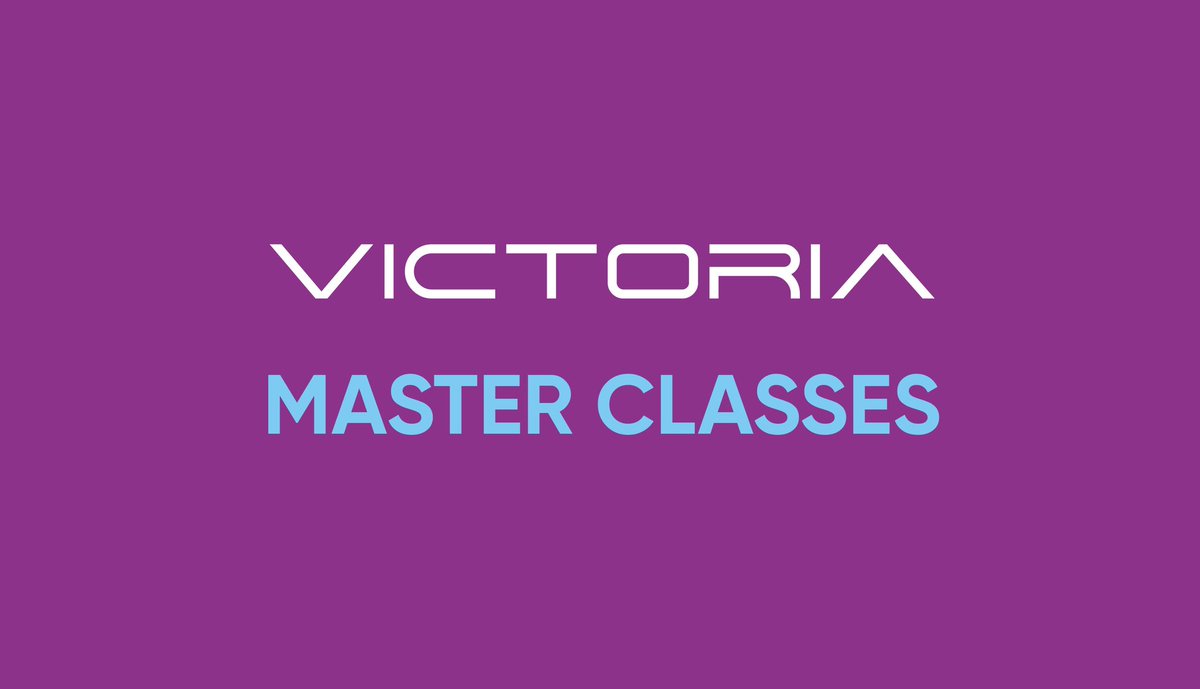 Announcing Victoria Master Classes! The university of the future at the fingertips of the victoria community. Stay tuned for more information @victoriamasterc 🥳