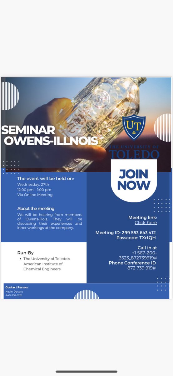 Meeting today at 12 pm!