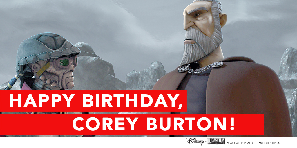 Happy Birthday, Corey Burton!  