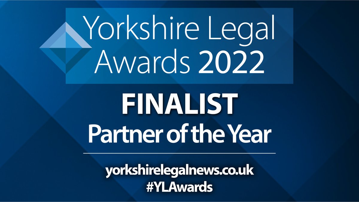 Simpson_millar's tweet photo. Congratulations to our Head of Family Law, @MlSTERLlSTER , who has been named a finalist in the @Yorkshire_Legal Awards. #YLAwards https://t.co/K6VIUckvVt