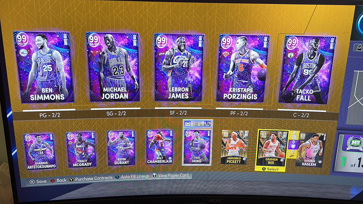 CryptTheGoat's tweet photo. @NBA2K_MyTEAM Suggestions? https://t.co/z8uK6WLdix