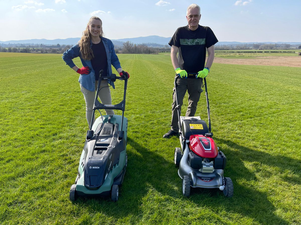 Tonight, in the last episode of the current series, <a href="/jonbentley90/">Jon Bentley</a> &amp; Grace Webb go full throttle in a petrol vs electric lawn mower challenge, <a href="/OrtisDeley/">.</a> finds out which fridge/freezers keeps those choc ices from melting best, and much more! 7pm <a href="/channel5_tv/">Channel 5</a>