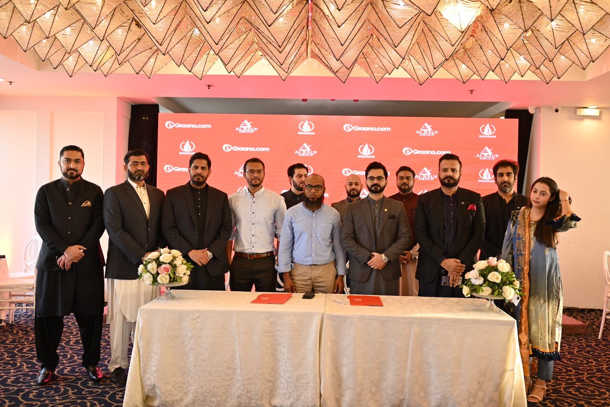 RaasConstructi3's tweet image. Al Rauf Gold Raas Congratulate To Graana.com to becomes the official marketing partner
#goldraas #projectlaunching #apartmentforsale #installmentplan #realestate #easypaymentplan #luxuryamenities