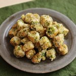 子供たちが味見で全部食べるほど!のり塩フライドコロコロオクラが美味。