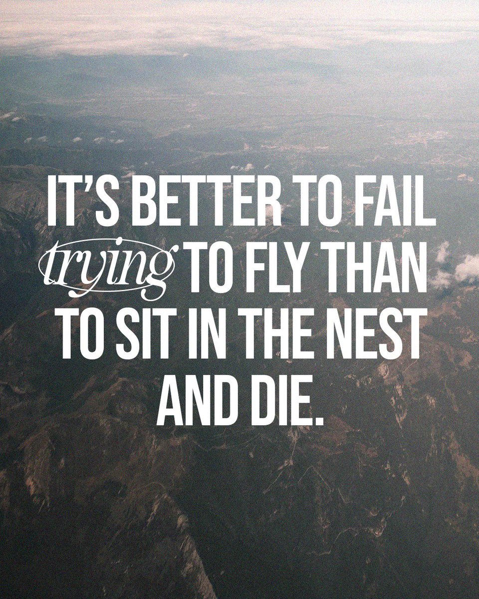 Jentezen's tweet photo. There is more for your life! A God that knows what He put in you knows what you can handle. Step out of the nest and test your faith. #OvercomingBook https://t.co/xgFnG0By2i